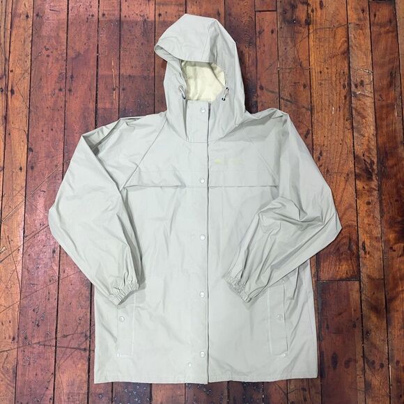 Vintage‎ Columbia Rain Jacket Woman's Medium Green - Picture 1 of 5